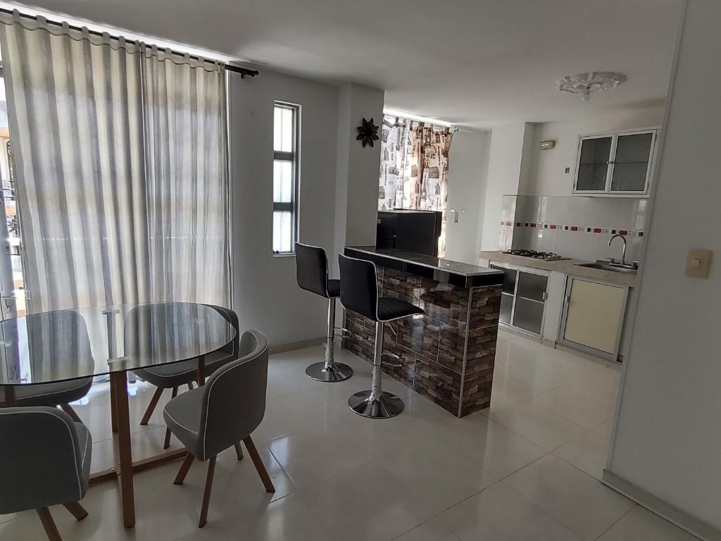 Apartaestudios piedra pintada