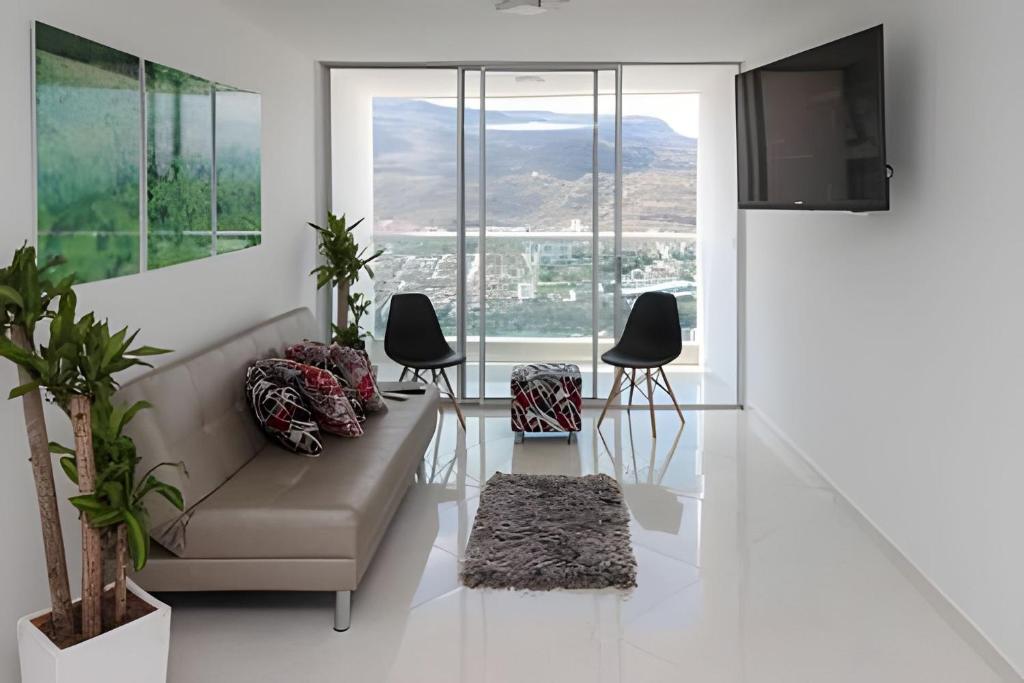 Apto en San Gil, cómodo, seguro y con vista 1A.