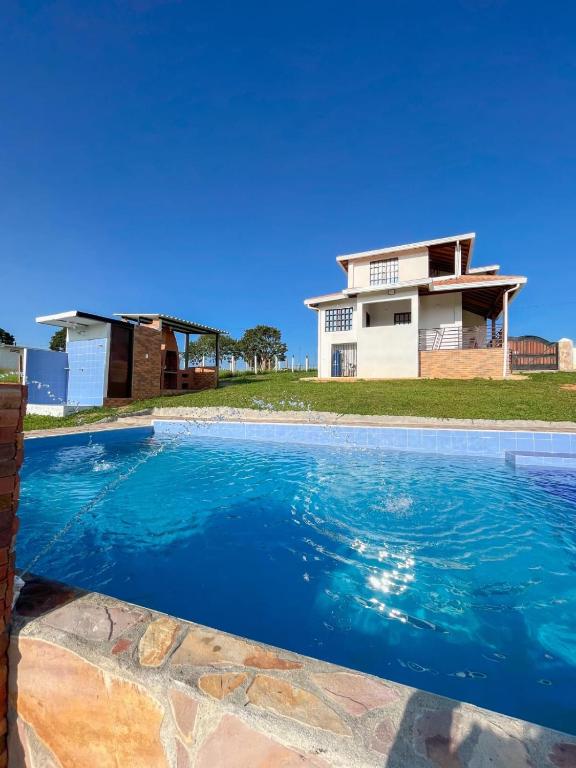 Cabaña en la mesa De los Santos