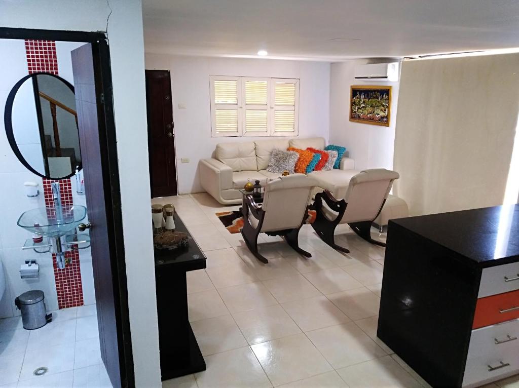 Cabin with ocean and forest views