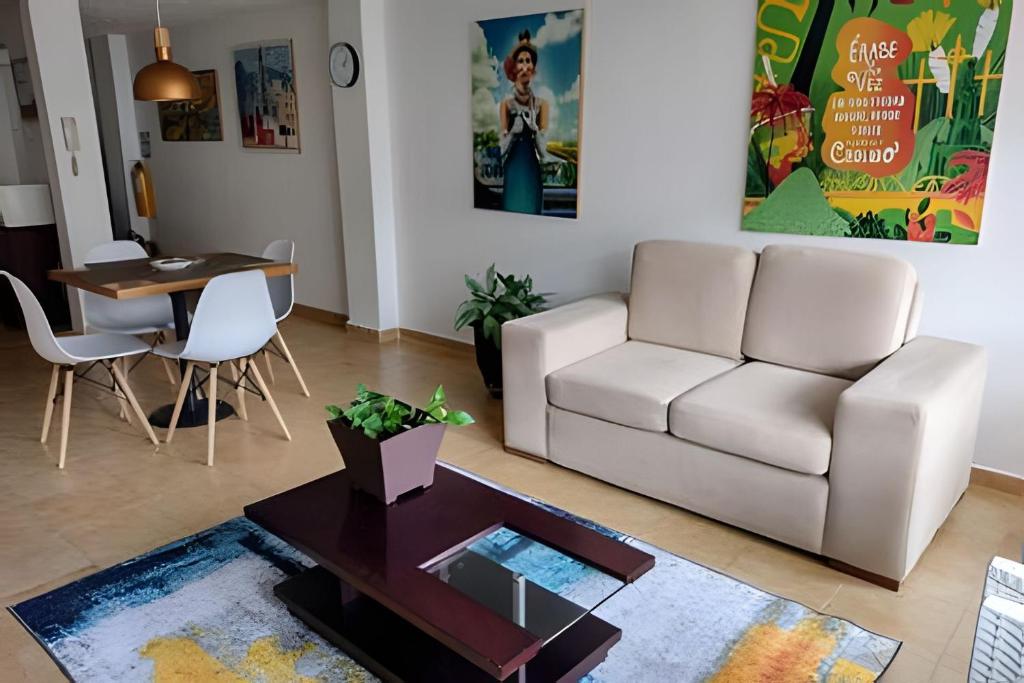 Cálido apartamento en el centro histórico de Cali.