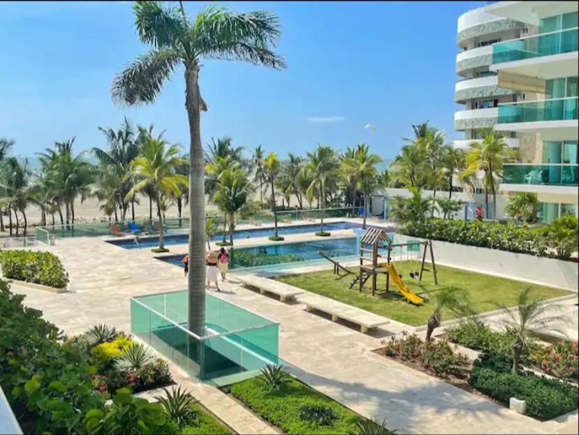 Cartagena la Boquilla amobaldo vista directa al mar a pocos pasos de playa