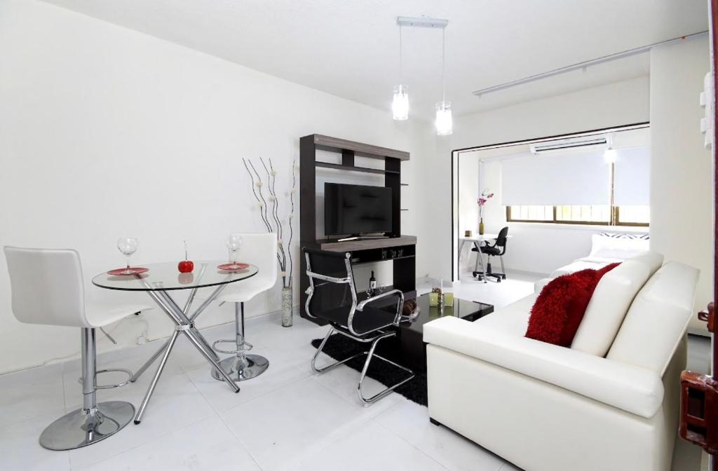 Apartaestudio lujoso con aire acondicionado
