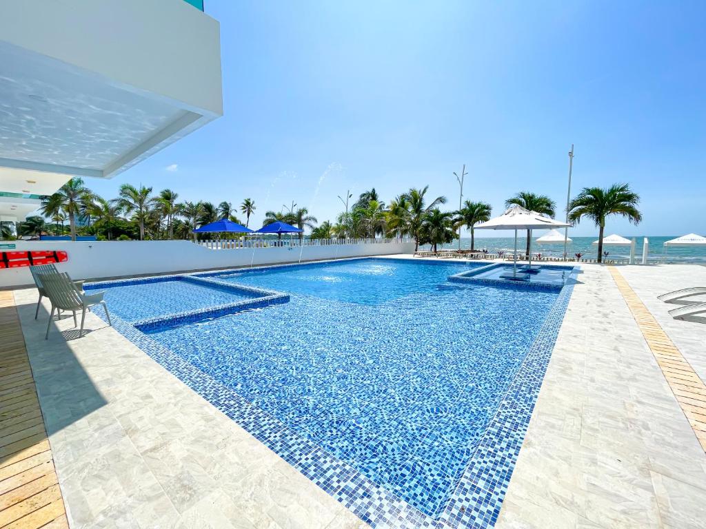 Magico Apartaemento Frente al Mar 4 Habitaciones E92